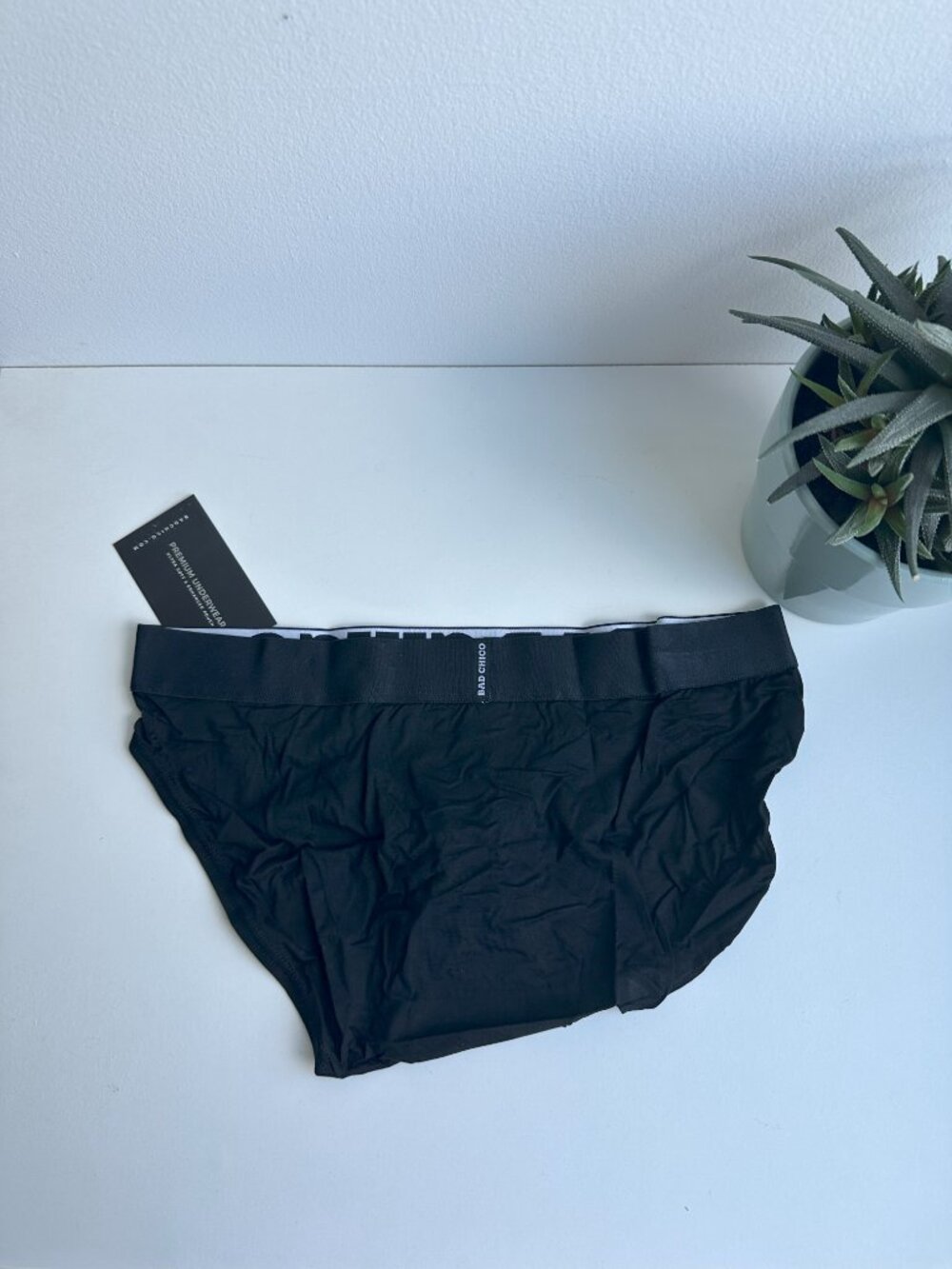 BAD CHICO - Platinum Modal Brief - Black (Size M) - Picture 4 of 7